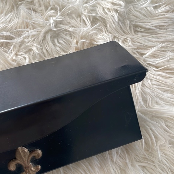 Black small medium metal hanging classroom Suggestion box mail box storage box - Picture 10 of 17